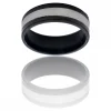 Bague Anneau Fashion Homme Acier