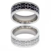 Bague Anneau Fashion pour Homme Acier FAGUS