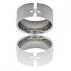 Bague Anneau Homme Acier avec Zirconium RHUS