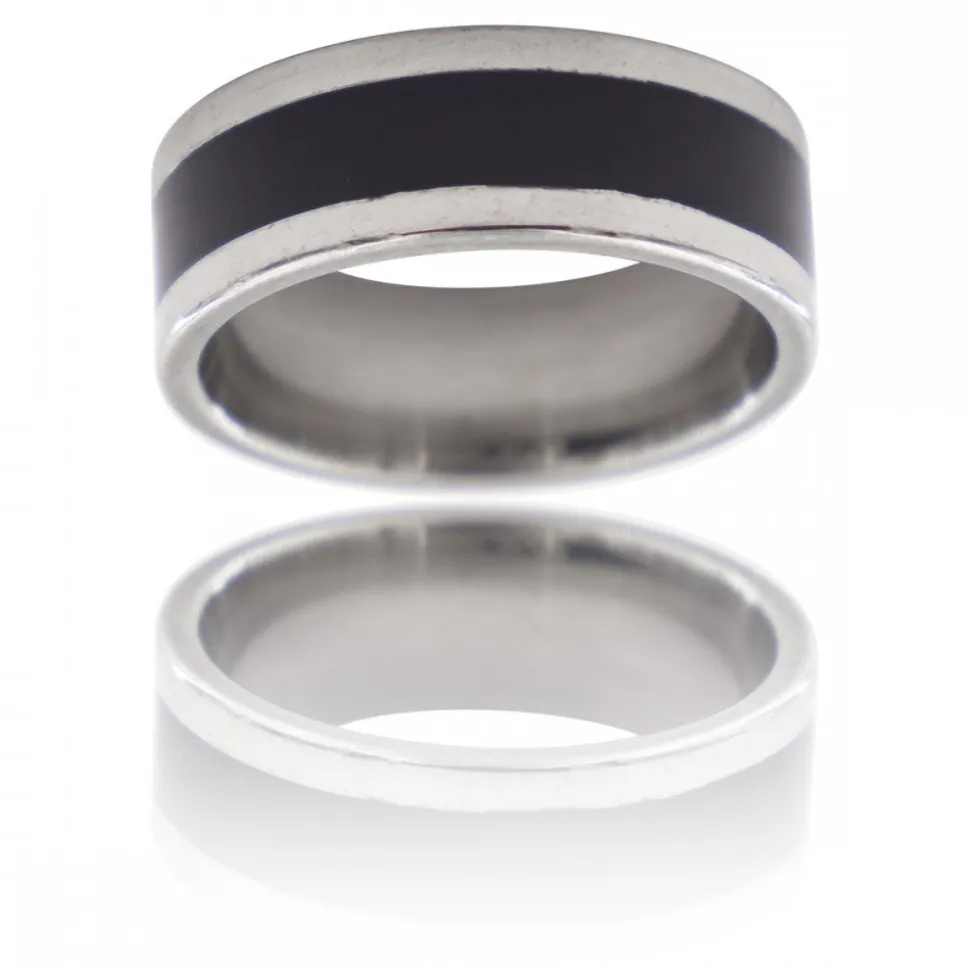 Bague Anneau Homme Acier SIRIUS
