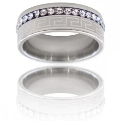 Bague Anneau Homme Acier EAQUE