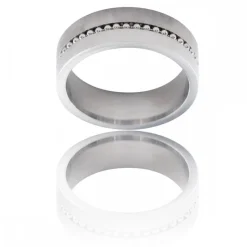 Bague Anneau Homme Fashion Acier