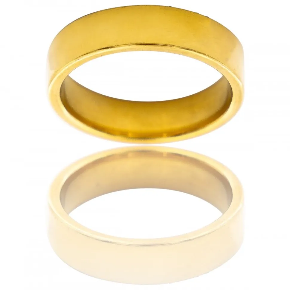 Bague Fashion Anneau Homme Acier