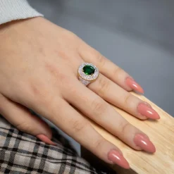 Bague Femme Couleur Dorée Ornée Zirconium VINCA