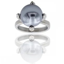 Bague pour Femme Perle et Strass DAPHNEE
