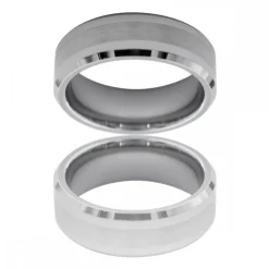 Belle Bague Anneau Homme Tungstène FIRCUS