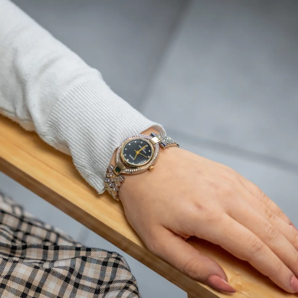 Belle Montre Femme Métal Strass GIORGIO
