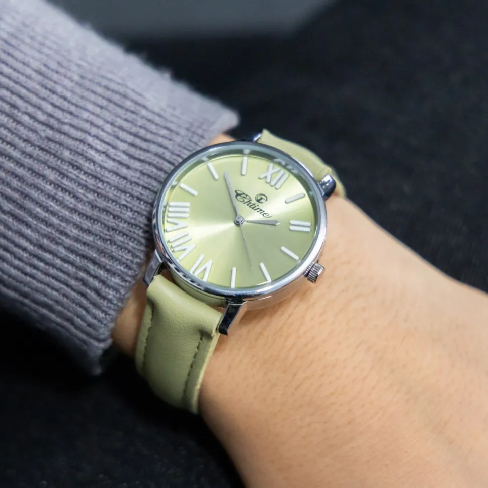 Belle Montre Femme Vert CHTIME