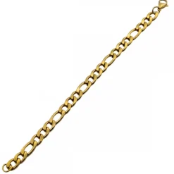 Bracelet pour Homme Acier Doré