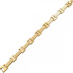 Bracelet pour Homme Acier Doré