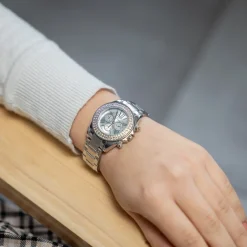 Coffret avec Montre Femme Acier Strass GIORGIO
