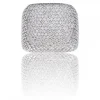 Coffret Bague Femme Acier strass