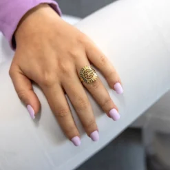 Coffret Bague Femme Ajustable Acier