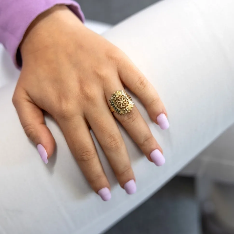 Coffret Bague Femme Ajustable Acier