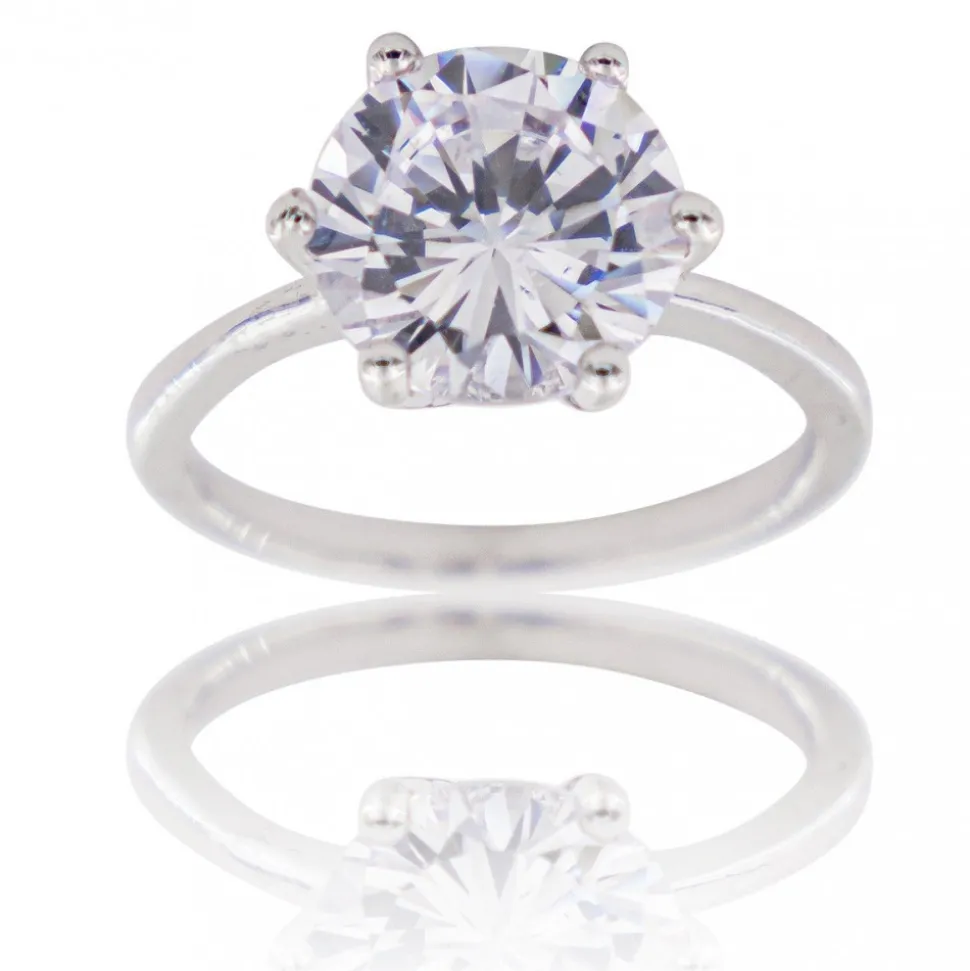 Coffret Bague Femme Rhodium LEONI