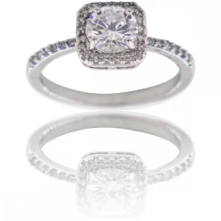 Coffret Bague Femme Rhodium LUCIDA