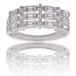 Coffret Bague Femme Rhodium PIERRA