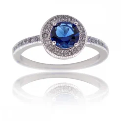 Coffret Bague Femme Rhodium ISIDA