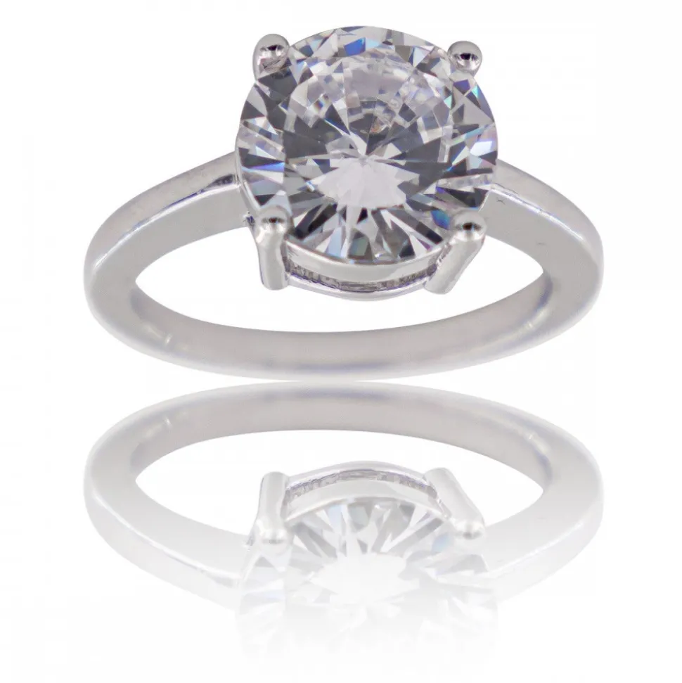 Coffret Bague Femme Rhodium LYRIUS