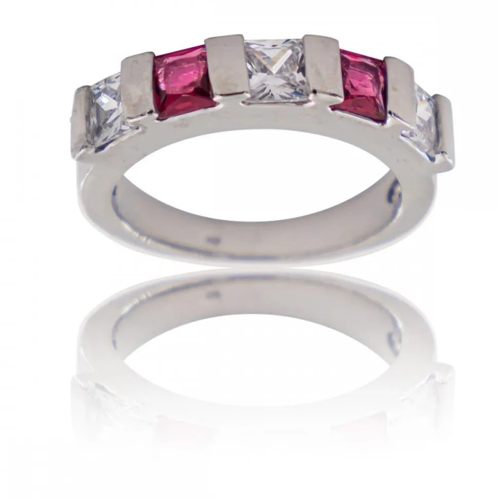 Coffret Bague Femme Rhodium DANA