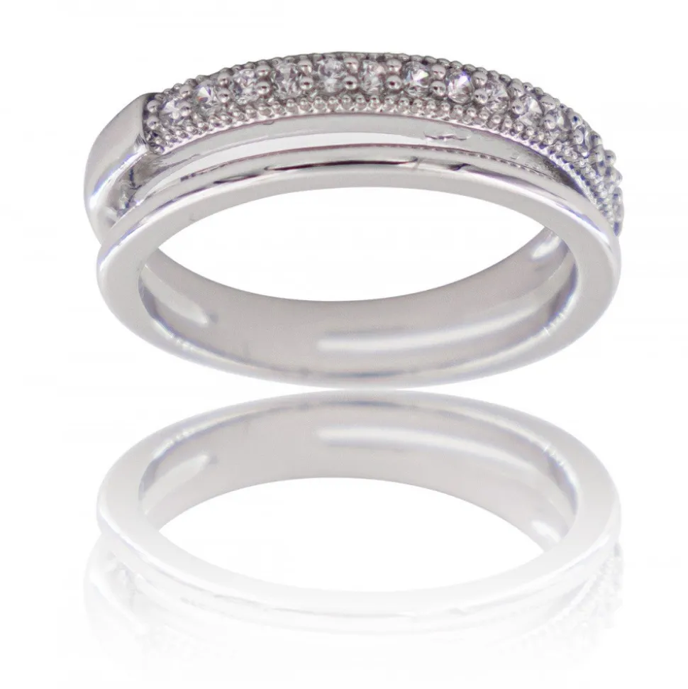 Coffret Bague Femme Rhodium PHISIS