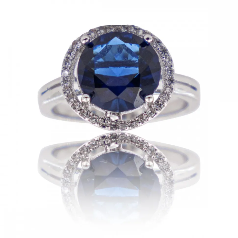 Coffret Bague Femme Rhodium AQUILA