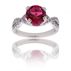 Coffret Bague Femme Rhodium CURSA