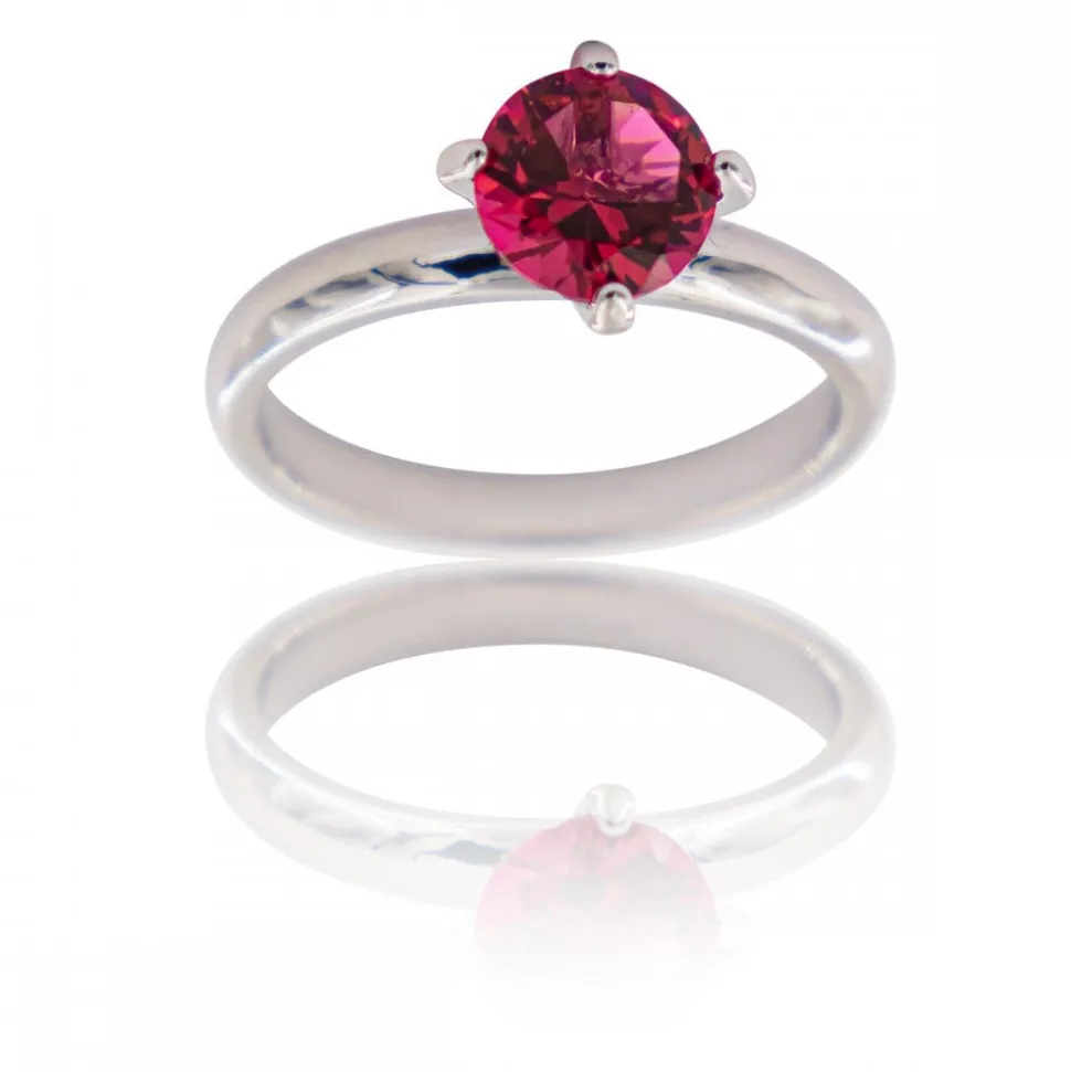 Coffret Bague Femme Rhodium ZETA