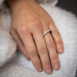Coffret Bague Femme Rhodium CEPHEE