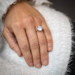 Coffret Bague Femme Rhodium LEONI