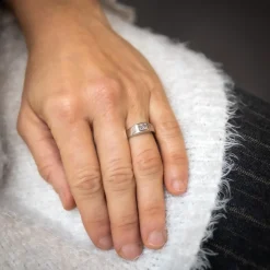 Coffret Bague Femme Rhodium ATRIA