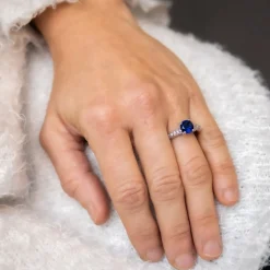 Coffret Bague Femme Rhodium POLA