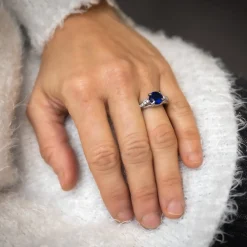 Coffret Bague Femme Rhodium JUZA