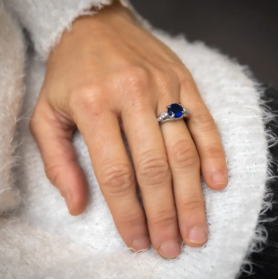 Coffret Bague Femme Rhodium JUZA