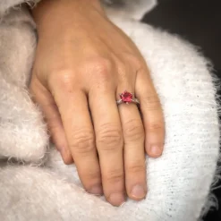 Coffret Bague Femme Rhodium ALCOR