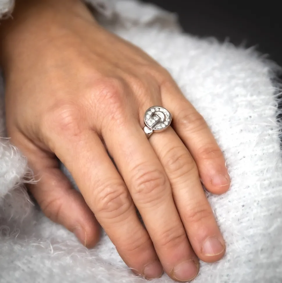 Coffret Bague Femme Rhodium MENSA