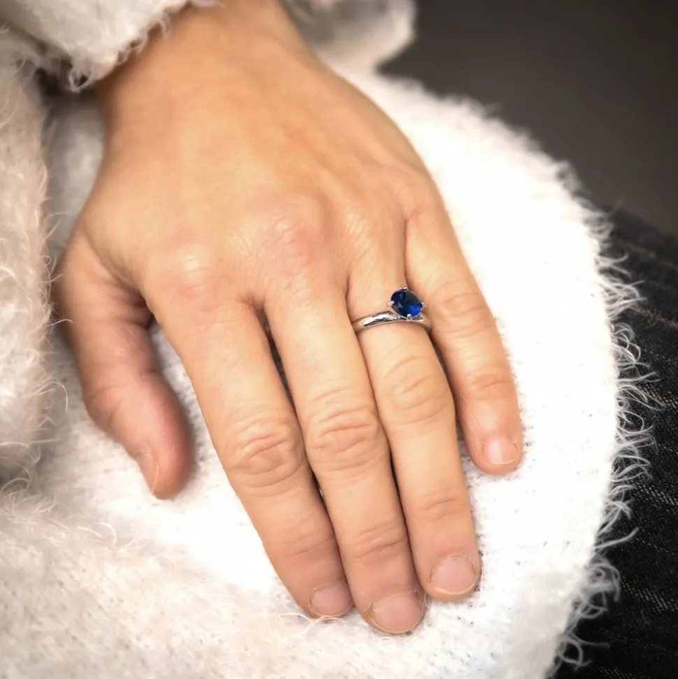Coffret Bague Femme Rhodium GAMA
