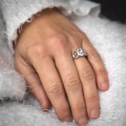 Coffret Bague Femme Rhodium HESTIA