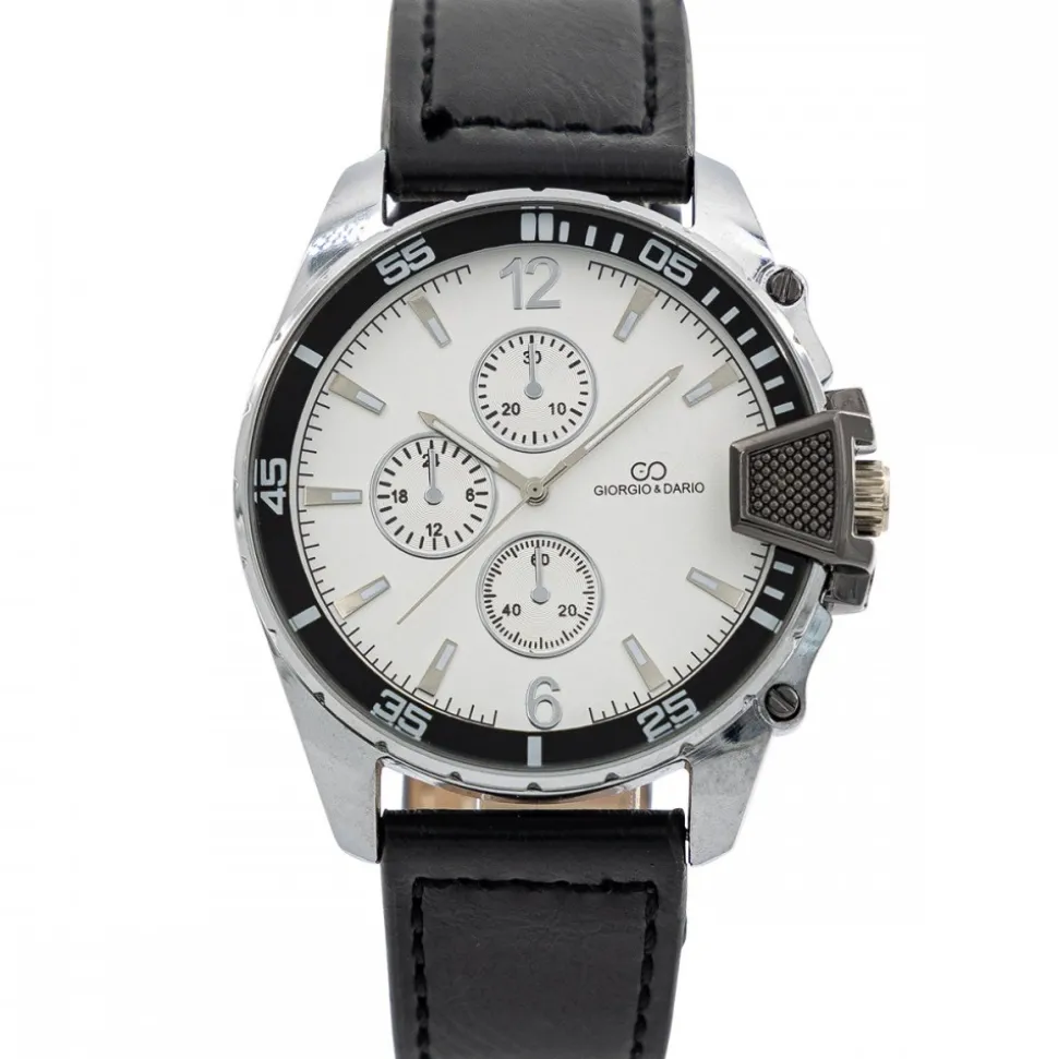 Coffret Jolie Montre Homme Noir GIORGIO
