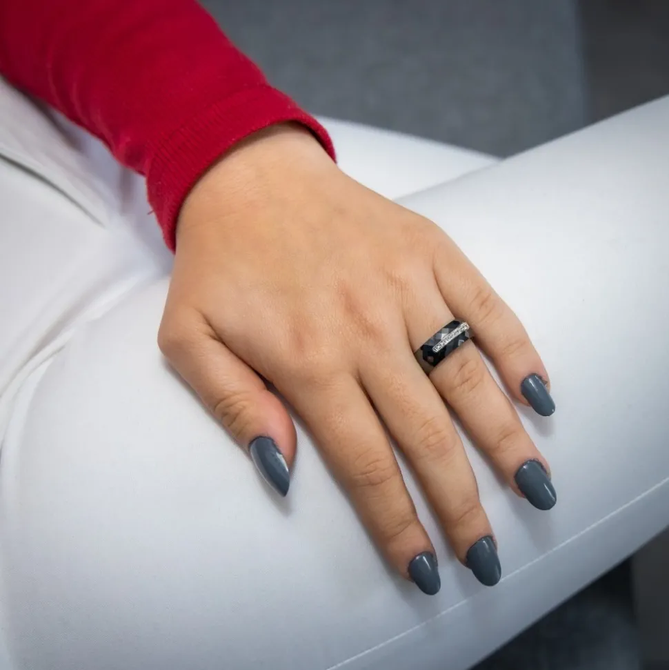 Coffret Magnifique Bague Céramique Femme STYLA