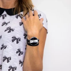 Coffret Montre de Femme Noir M. JOHN