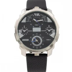Coffret Montre Fashion XL pour Homme Noir CHTIME