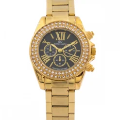 Coffret Montre Femme en Acier Strass GIORGIO
