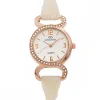 Coffret Montre Femme Métal Rose Crème GIORGIO