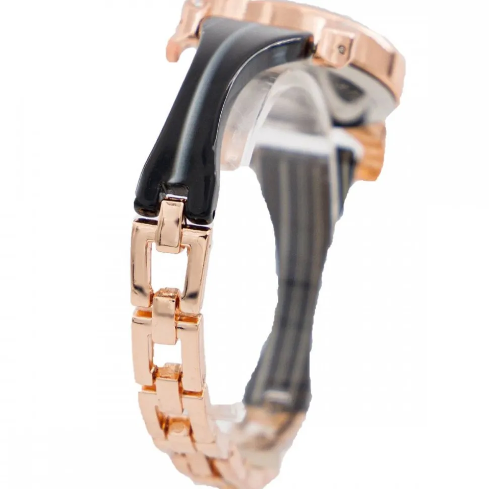 Coffret Montre Femme Métal Rose Bleu GIORGIO