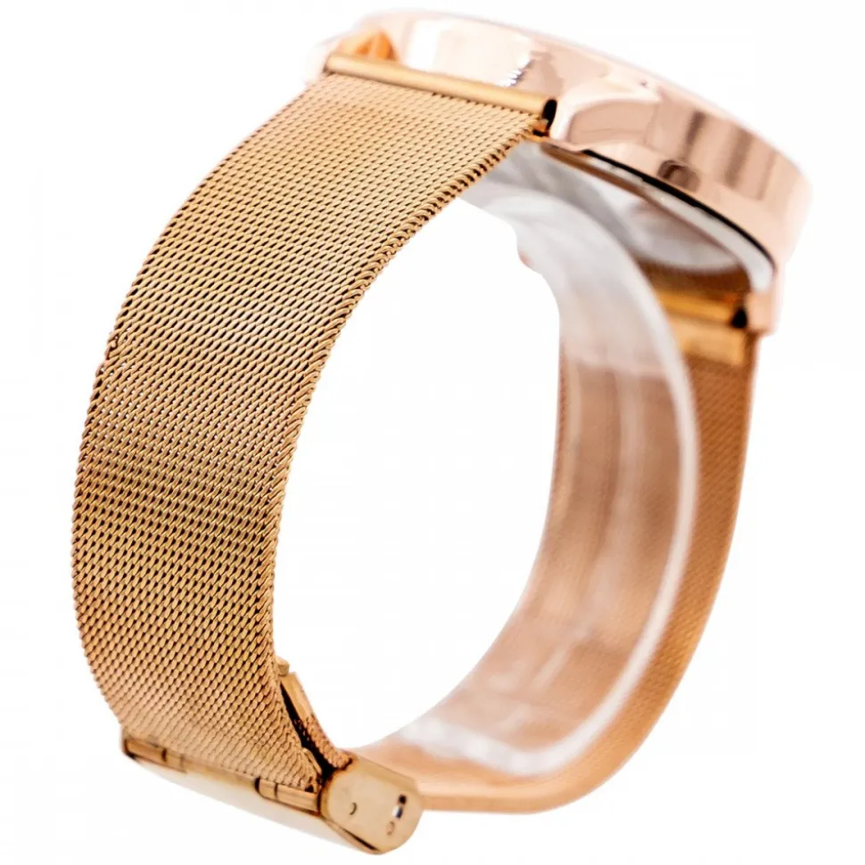 Coffret Montre Femme Métal Rosé GIORGIO