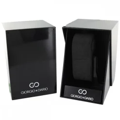 Coffret Montre Femme Métal Argenté GIORGIO