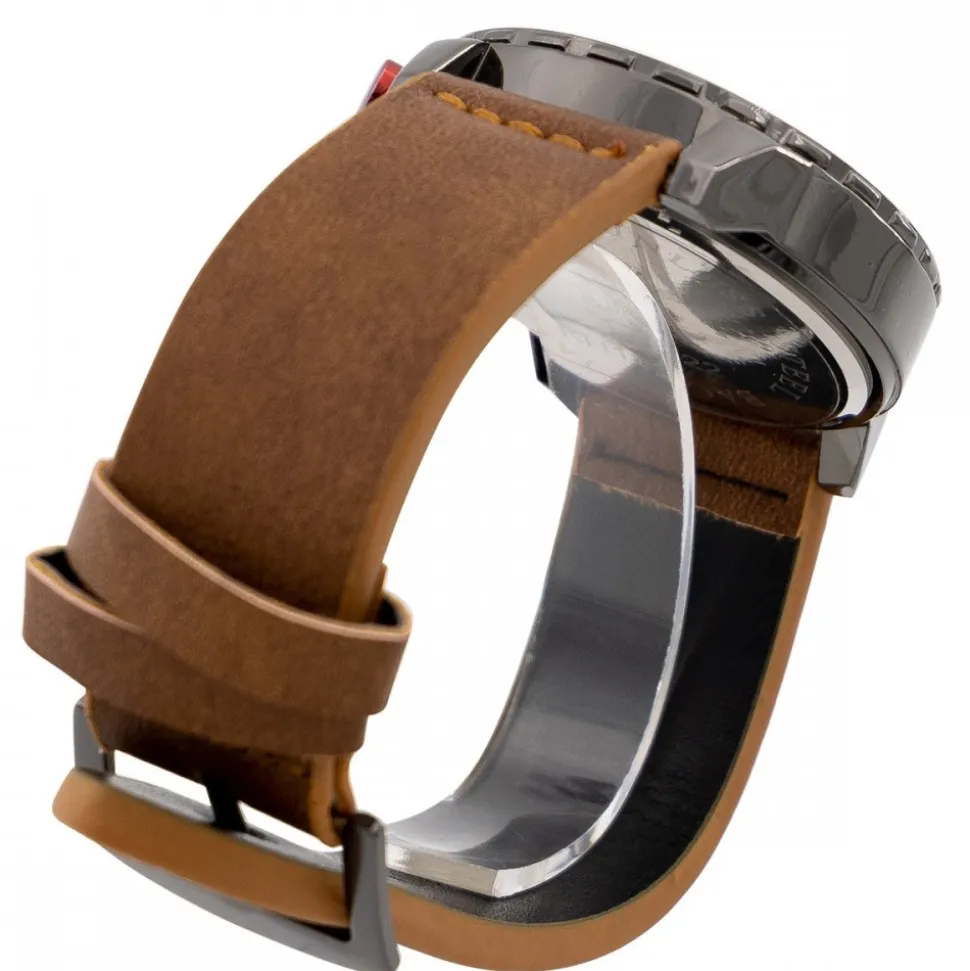 Coffret Montre Homme Caramel M. JOHN