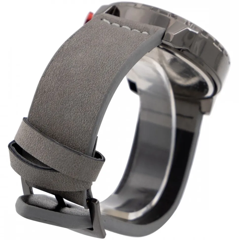 Coffret Montre Homme Gris M. JOHN