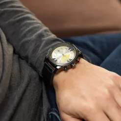 Coffret Montre Homme Noir M. JOHN